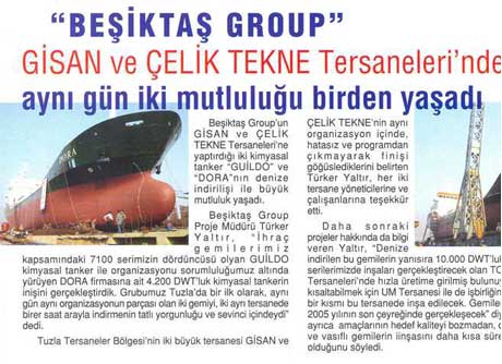 GISBIR Magazine: Two launchings from Besiktas Group